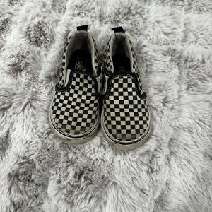Used Toddler Checkered Flag Vans